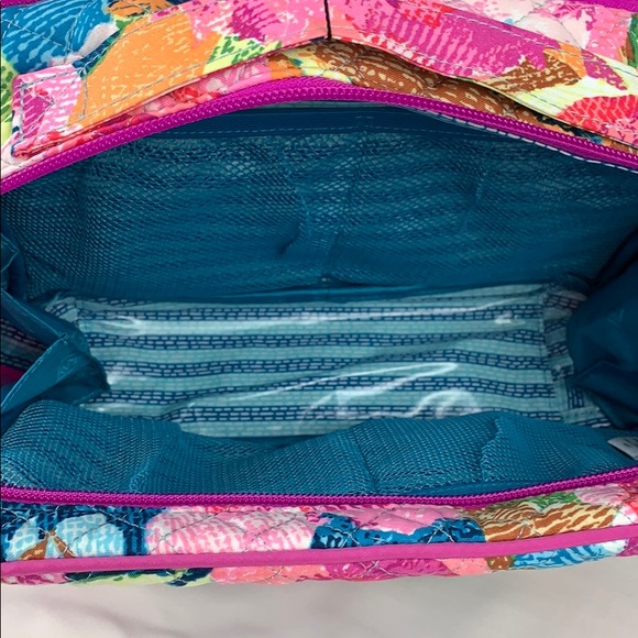 Vera Bradley Large Blush & Brush Makeup Case - Picture 3 of 7